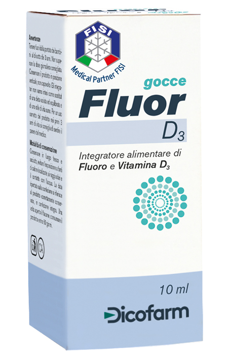 FLUOR D3 GOCCE 10 ML - Farma Nice