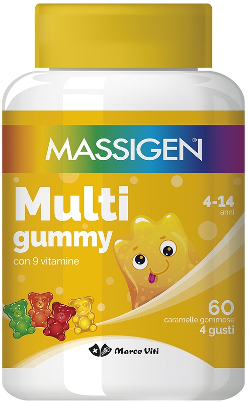 MASSIGEN MULTIGUMMY 60 CARAMELLE GOMMOSE - Farma Nice