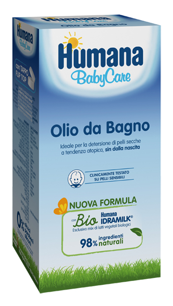 HUMANA BABY CARE OLIO DA BAGNO 200 ML - Farma Nice