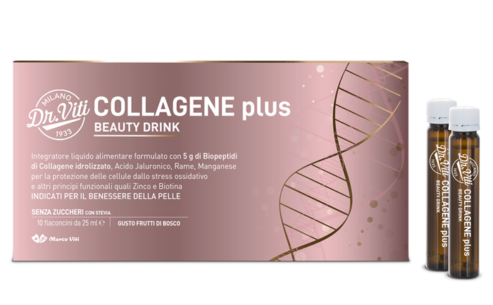 DR VITI COLLAGENE BEAUTY DRINK PLUS 250 ML - Farma Nice