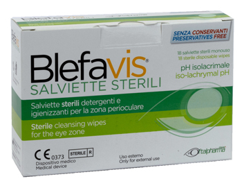 BLEFAVIS SALVIETTE STERILI 18 PEZZI - Farma Nice