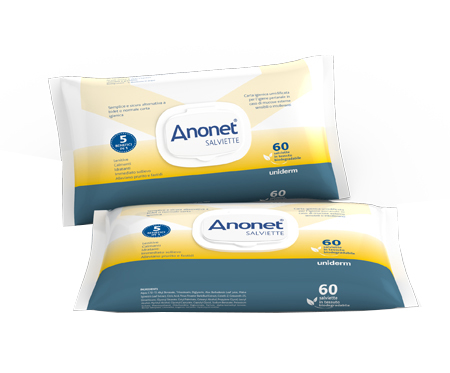 ANONET SALVIETTE 60 PEZZI - Farma Nice