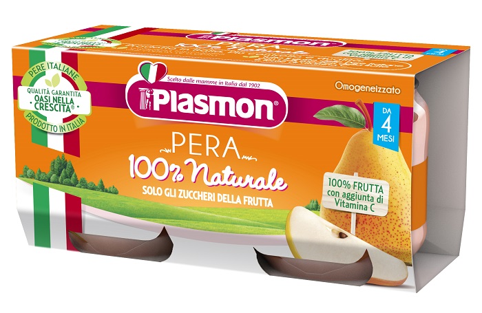 PLASMON OMOGENEIZZATO PERA 2X80 G - Farma Nice