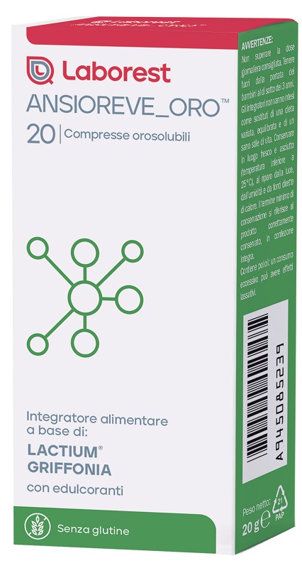 ANSIOREVE ORO 20 COMPRESSE - Farma Nice