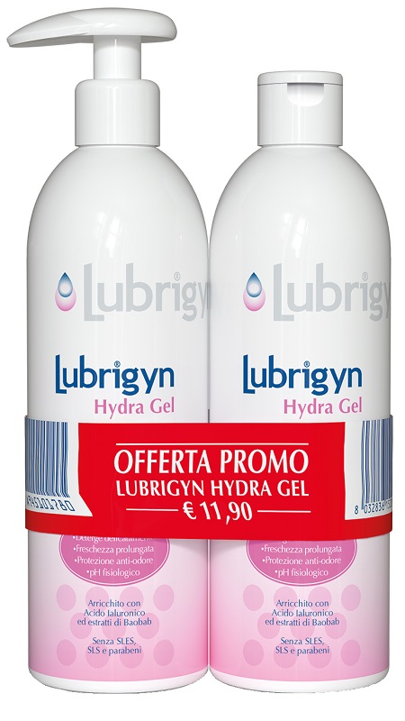 LUBRIGYN HYDRA GEL DUO 400 ML + 400 ML - Farma Nice