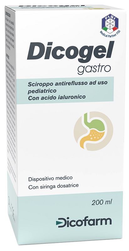 SCIROPPO ANTIREFLUSSO PEDIATRICO DICOGEL GASTRO 200 ML - Farma Nice
