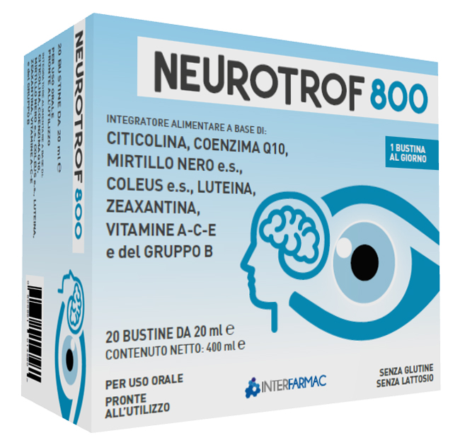 NEUROTROF 800 20 BUSTINE 20 ML - Farma Nice