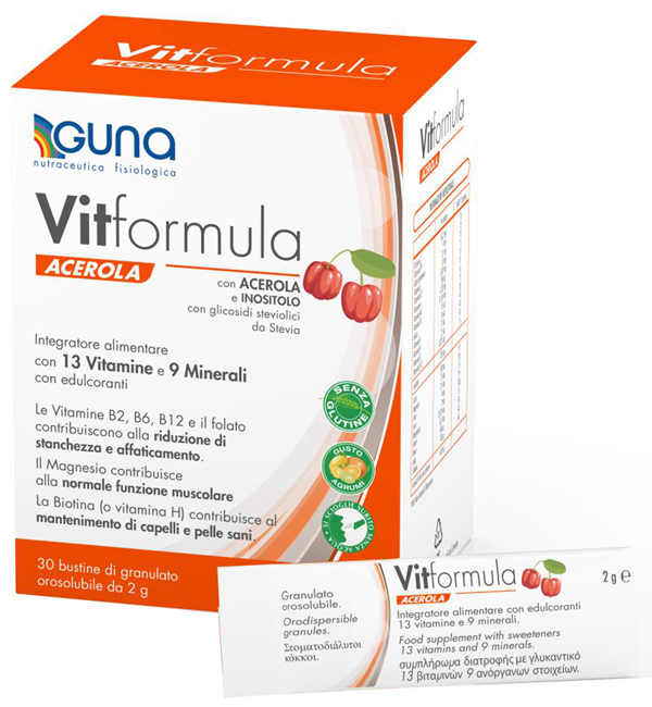 VITFORMULA ACEROLA 30 STICK 2 G - Farma Nice