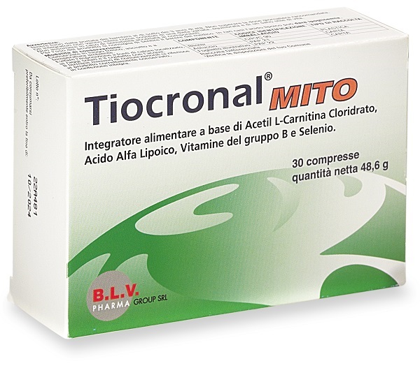 TIOCRONAL MITO 30 COMPRESSE - Farma Nice