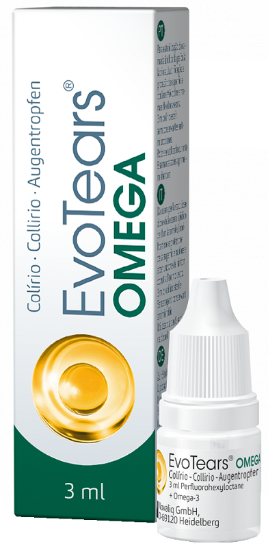 COLLIRIO OFTALMICO EVOTEARS OMEGA 3 ML - Farma Nice
