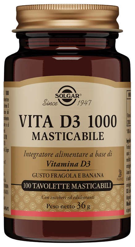 VITA D3 1000 100 TAVOLETTE MASTICABILI - Farma Nice