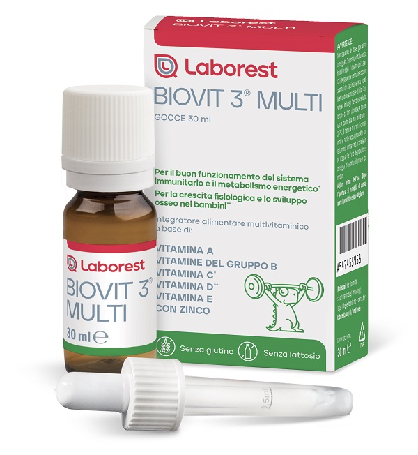BIOVIT 3 MULTI GOCCE 30 ML - Farma Nice
