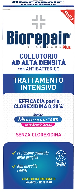 BIOREPAIR PLUS COLLUTORIO ALTA DENSITA' ANTIBATTERICO ABX 250 ML - Farma Nice