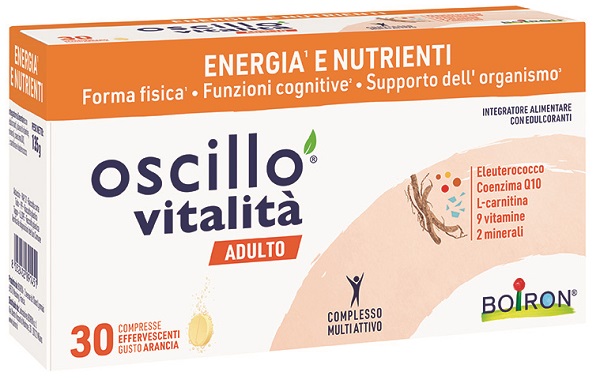 OSCILLO VITALITA' ADULTO 30 COMPRESSE EFFERVESCENTI - Farma Nice