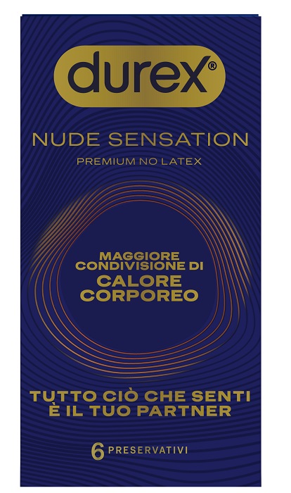 PRESERVATIVO DUREX NUDE SENSATION 6 PEZZI - Farma Nice