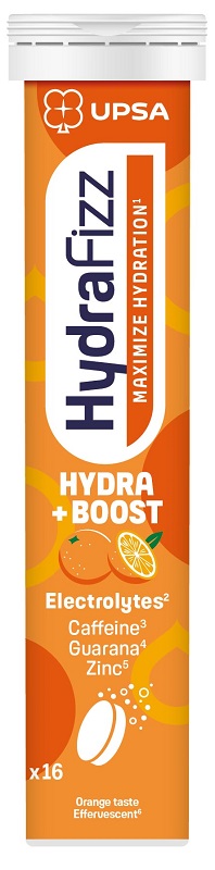 UPSA HYDRAFIZZ BOOST MAXIMIZE HYDRATION 16 COMPRESSE EFFERVESCENTI - Farma Nice