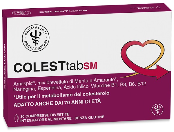 LFP COLESTTAB SM 30 COMPRESSE RIVESTITE SENZA GLUTINE - Farma Nice