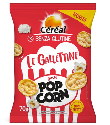 CEREAL GALLETTINE GUSTO POP CORN 70 G - Farma Nice