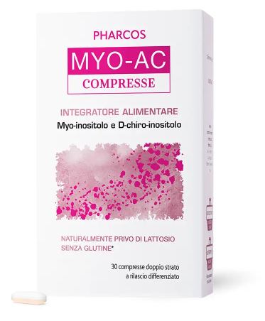 MYO AC COMPRESSE PHARCOS 30 COMPRESSE - Farma Nice