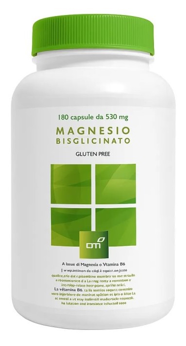 MAGNESIO BISGLICINATO 180 CAPSULE DA 530 MG - Farma Nice
