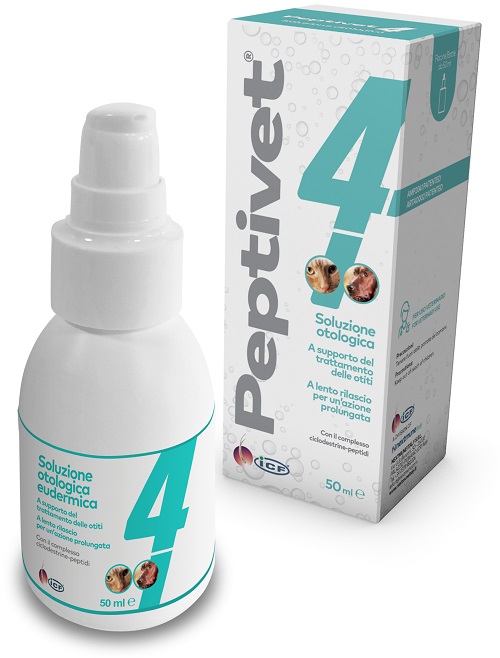 PEPTIVET 4 SOLUZIONE OTOLOGICA 50 ML - Farma Nice