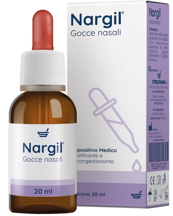 GOCCE NASALI NARGIL 20 ML - Farma Nice