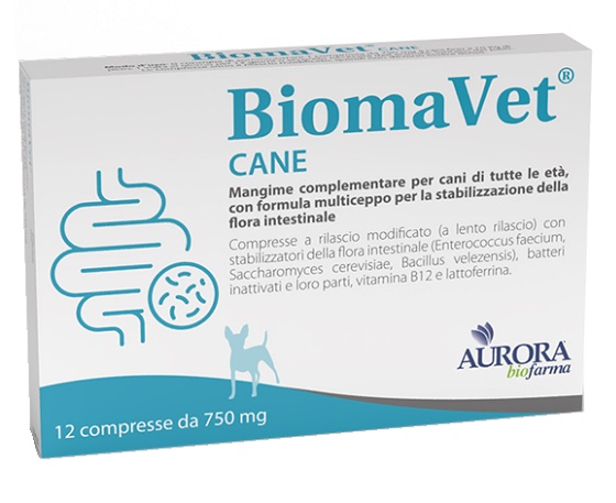 BIOMAVET CANE 750MG 12 COMPRESSE - Farma Nice
