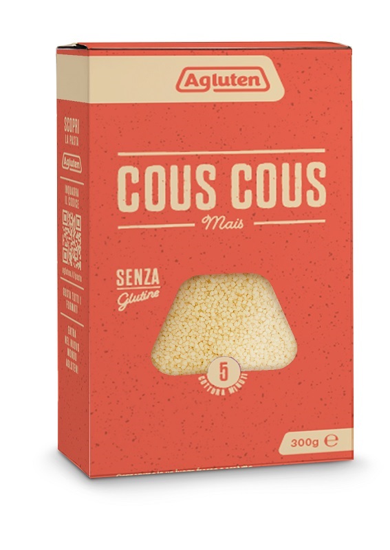 AGLUTEN COUS COUS MAIS 300 G - Farma Nice