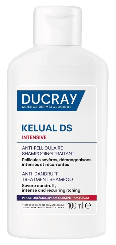 DUCRAY KELUAL DS INTENSIVE SHAMPOO ANTIFORFORA 100 ML - Farma Nice