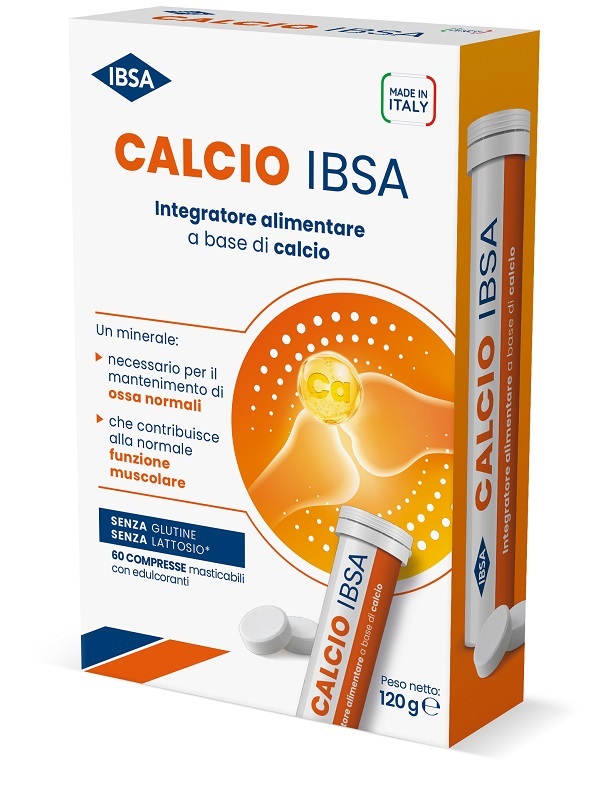 CALCIO IBSA 60 COMPRESSE - Farma Nice