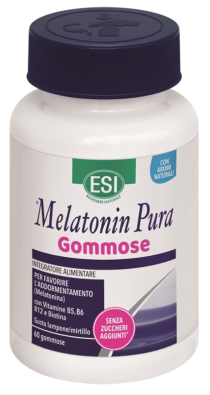ESI MELATONIN PURA 60 GOMMOSE - Farma Nice