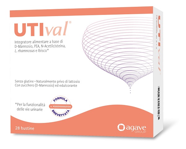 UTIVAL 28 BUSTINE NATURALMENTE PRIVO DI LATTOSIO CON ZUCCHERO D-MANNOSIO ED EDULCORANTE FORMULA BREVETTATA N. 102021000021134 - Farma Nice