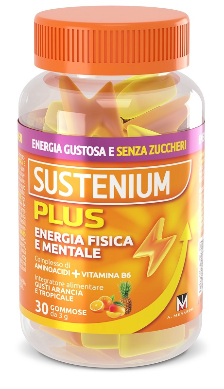 SUSTENIUM PLUS 30 CARAMELLE GOMMOSE 3 G - Farma Nice