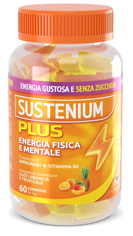 SUSTENIUM PLUS 60 CARAMELLE GOMMOSE 3 G - Farma Nice
