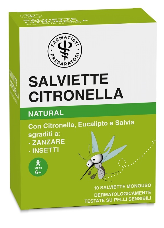 LFP PRO SALVIETTE CITRONELLA 10 PEZZI - Farma Nice