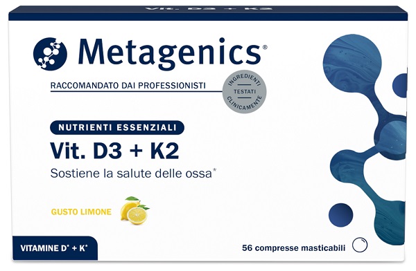 VIT D3+K2 56 COMPRESSE MASTICABILI - Farma Nice