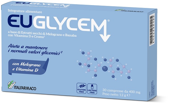 EUGLYCEM 30 COMPRESSE DA 400 MG SENZA GLUTINE SENZA LATTOSIO - Farma Nice