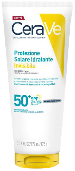 CERAVE PROTEZIONE SOLARE IDRATANTE INVISIBILE SPF50+ 177 ML - Farma Nice