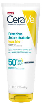 CERAVE PROTEZIONE SOLARE IDRATANTE INVISIBILE SPF50+ 75 ML - Farma Nice