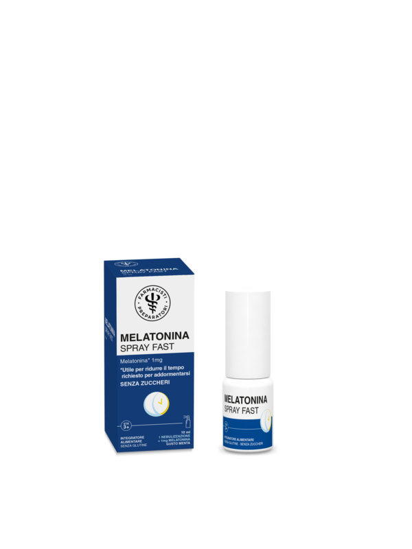 LFP MELATONINA FAST SPRAY 10 ML GUSTO MENTA SENZA ZUCCHERI SENZA GLUTINE - Farma Nice