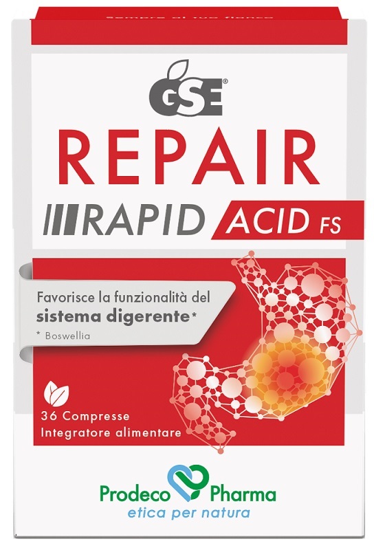 GSE REPAIR RAPID ACID FS 36 COMPRESSE - Farma Nice