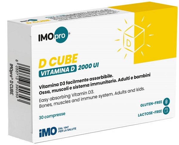 IMOPRO D CUBE 30 COMPRESSE 600 MG - Farma Nice