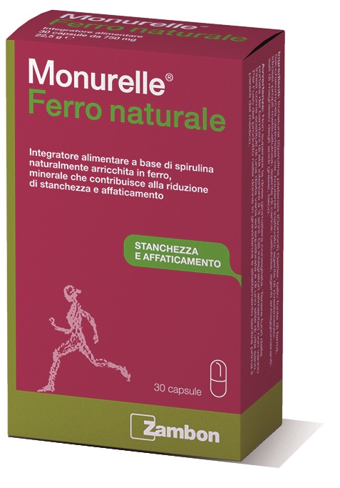 MONURELLE FERRO NATURALE 30 CAPSULE - Farma Nice