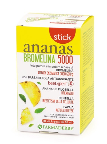 ANANAS BROMELINA 5000 20 STICK - Farma Nice