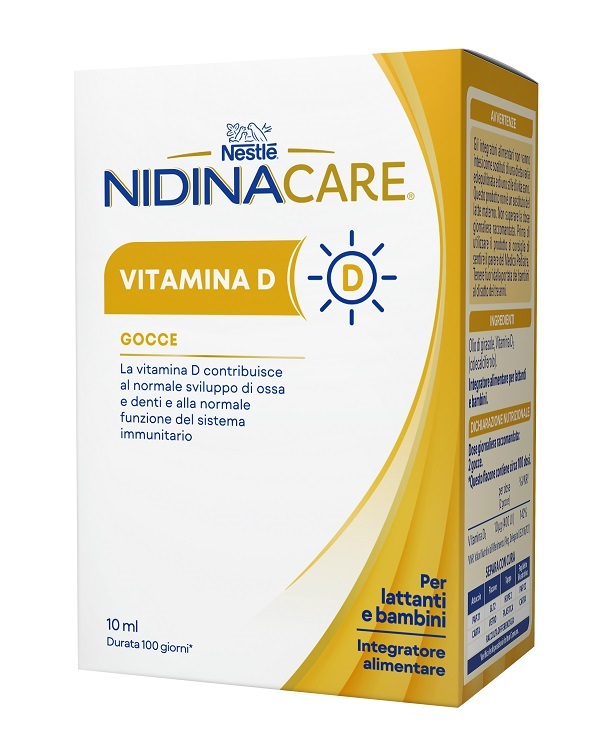 NIDINACARE VITAMINA D 10 ML - Farma Nice