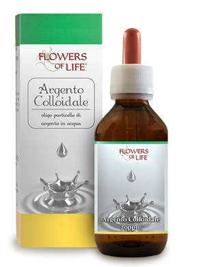 ARGENTO COLLOIDALE 20PPM 100 ML FLOWERS OF LIFE - Farma Nice