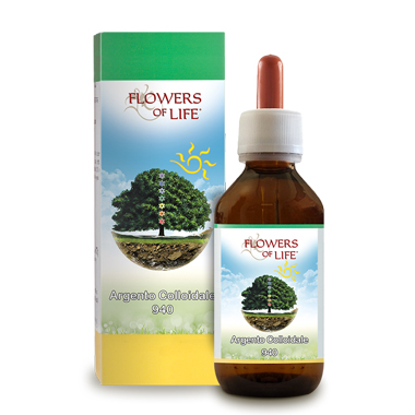 ARGENTO COLLOIDALE 940 100 ML FLOWERS OF LIFE - Farma Nice