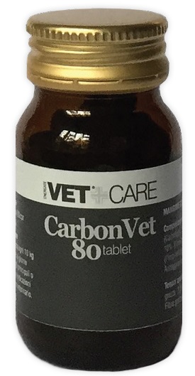 VETCARE CARBONVET 80 COMPRESSE 500 MG - Farma Nice