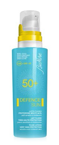 DEFENCE SUN 50+ LATTE FLUIDO PROTEZIONE MOLTO ALTA 125 ML - Farma Nice