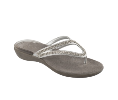 LULU SYNTHETIC GLITTER + BEADS WOMENS PEWTER 36 - Farma Nice
